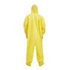 TUV Non Woven Protective Clothing , OEM Lightweight Disposable Coveralls