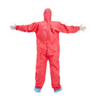 Medical Protective Flame Retardant Disposable Coveralls 80gsm