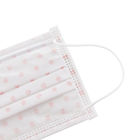 ISO Non Woven Fabric Mask , 3ply Printed Surgical Face Masks