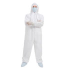 Hooded Disposable Medical Protective Microporous Coveralls antistatic