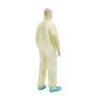 Anti Pollution Disposable Protective Coverall With Hood