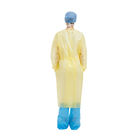 120x140cm Sterile Disposable Gowns , long ties Hospital Isolation Gown