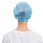automatic non woven cap disposable bouffant caps surgical items cap hat medical medic cap with elastic CE ISO13485