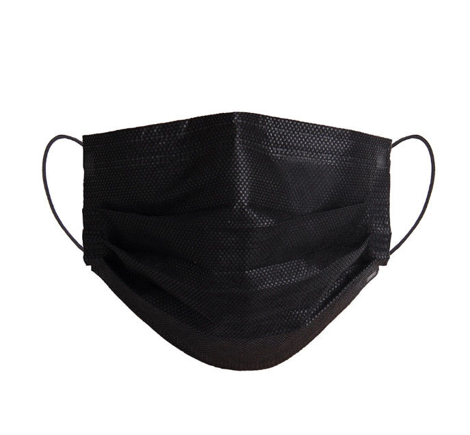 H17.5cm Disposable Antiviral Face Mask , 3 Ply Surgical Face Mask 24gsm