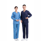 Hot Sale Anti Wrinkle Washable Soft Nurse Scrubs Hospital Medical Scrubs Women Nursing Top Jogger Scrubs Uniforms Sets
