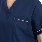 Breathable Functional Stretch Scrubs Fashionable Nurse Hospital Uniform Medical Scrubs