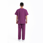 Hight Waisted Reusable Suits Jogger Style Doctor Nurse Scrub Suit Sets Medical Clinic Blue Uniform Hospital Uniforms