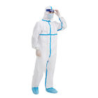 FDA White Disposable Coveralls With Hood clinic uniform