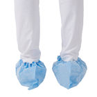 Hospital PE Blue Shoe Covers Disposable Anti Skid 150*380mm