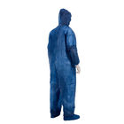 Waterproof Disposable Protective Coverall 50gsm For Laboratorial