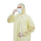 Anti Pollution Disposable Protective Coverall With Hood