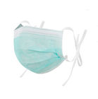 clinical Surgical Face Mask 3 Ply , Disposable Hospital Masks 17.5x9.5cm