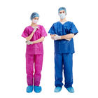 40g Disposable Scrub Suits , TUV Operating Room Scrubs Uniforms