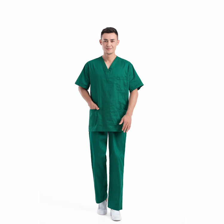 scrub suit uniform Hospital Uniforms Medical Scrubs Nurse Short Sleeve Top Joggers Scrubs Suit Women Scrubs Uniforms Set