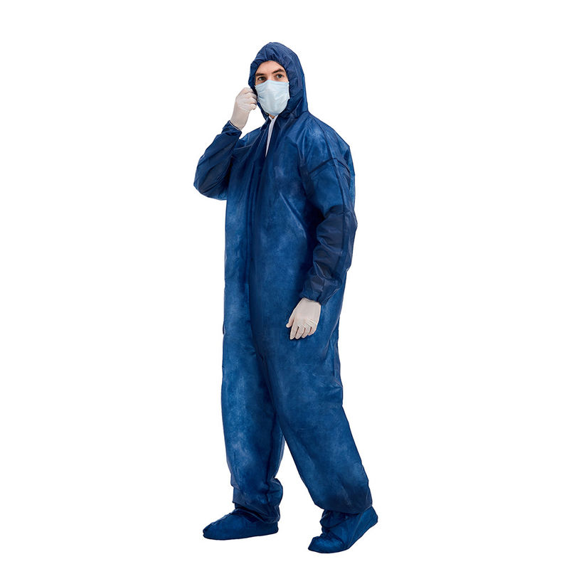 surgical Disposable Coveralls With Hood And Boots HAIXIN HEALTH