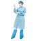 Knitted Cuffs Breathable Isolation Gown