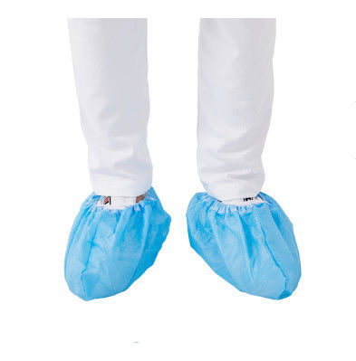 95pcs Blue Boot Covers Plastic Disposable Shoe Overshoes Medical Waterproof 8C 